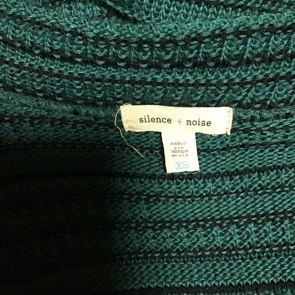 Silence & noise green cardi - Picture 3 of 9